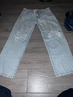 Light Blue Distressed women’s  Jeans